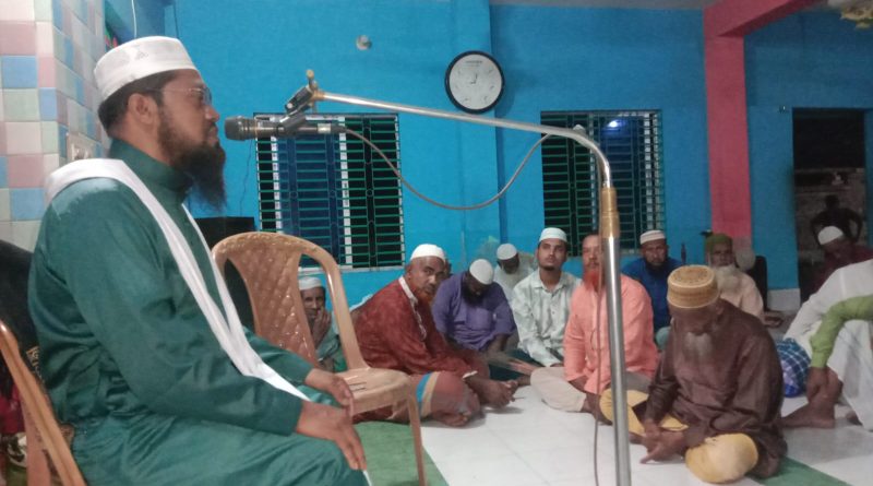 কুলিয়া পীর বাড়ী জামে মসজিদে পবিত্র ঈদে মিলাদুন্নবী (স.) পালিত
