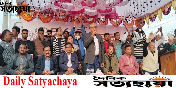 দেবহাটার কুলিয়াতে বিএনপির প্রার্থী আব্দুর রউফের জনসভা অনুষ্ঠিত। 