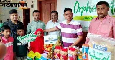 সাতক্ষীরা দেবহাটায় ইমপ্যাক্ট ইনিশিয়েটিভ এর উদ্যোগে এতিম শিশুদের মাঝে খাদ্য,শিক্ষা ও খেলাধুলা সামগ্রী প্রদান