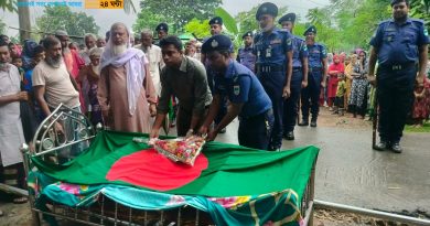 সাতক্ষীরার কালিগঞ্জে বীর মুক্তিযোদ্ধা মেহের আলীর রাষ্ট্রীয় মর্যাদায় দাফন সম্পন্ন সাতক্ষীরার কালিগঞ্জে বীর মুক্তিযোদ্ধা মেহের আলীর রাষ্ট্রীয় মর্যাদায় দাফন সম্পন্ন