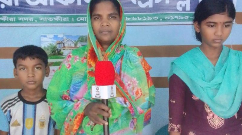সাতক্ষীরা সদরের ফিংড়ী’তে বিধবা নারী ও সন্তানদ্বয় অবরুদ্ধ!! জীবননাশের হুমকি।