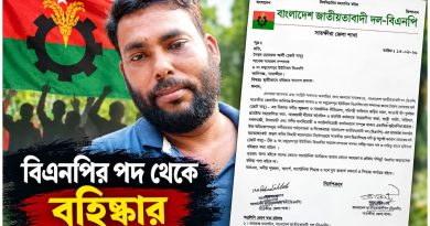 কালিগঞ্জে বিএনপি নেতা ‘ছোট বাবু’ স্থায়ীভাবে বহিষ্কার কালিগঞ্জে বিএনপি নেতা ‘ছোট বাবু’ স্থায়ীভাবে বহিষ্কার